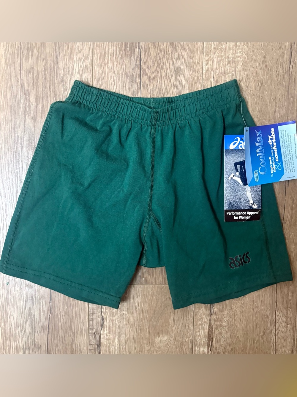 vintage ASICS volleyball fitness shorts womens size XS NOS NWT USA made